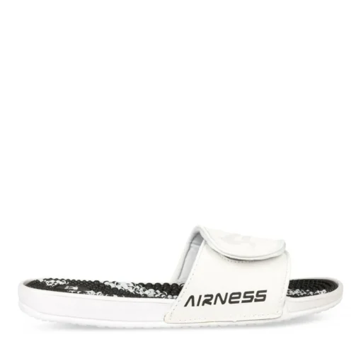 Claquettes BLANC Femme Motif Uni