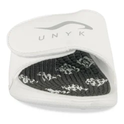 Claquettes BLANC Femme Motif Uni A Enfiler