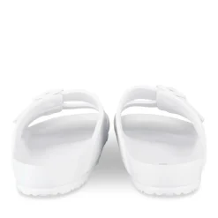 Claquettes BLANC Femme Motif Uni A Enfiler