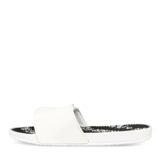 Claquettes BLANC Femme Motif Uni