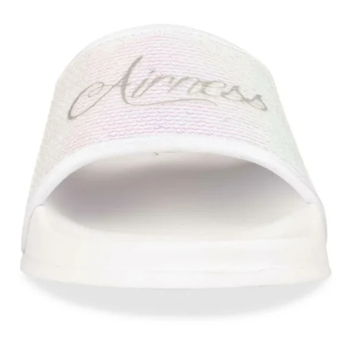 Claquettes BLANC Femme Motif Uni