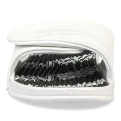 Claquettes BLANC Femme Motif Uni