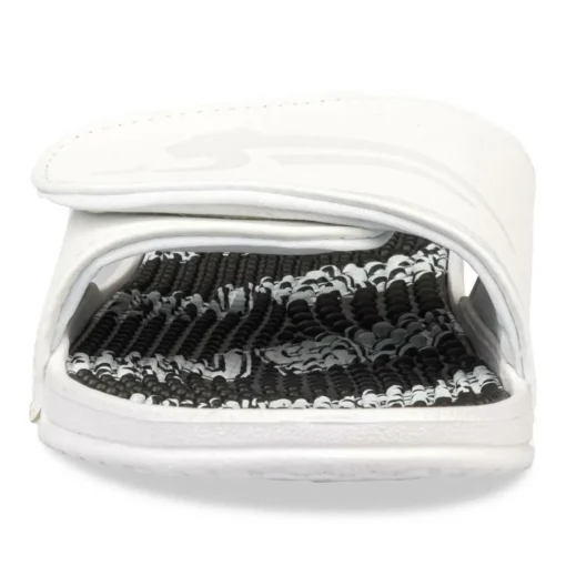 Claquettes BLANC Femme Motif Uni