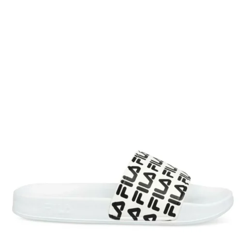 Claquettes BLANC FILA Lucca