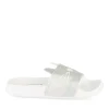 Claquettes BLANC Fille Motif Uni A Enfiler