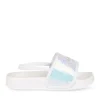 Claquettes BLANC Fille Motif Uni