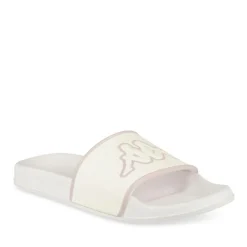 Claquettes BLANC Fille Motif Paillettes A Enfiler