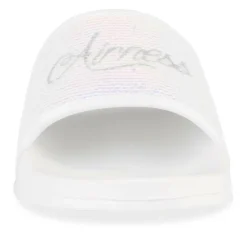 Claquettes BLANC Fille Motif Uni A Enfiler