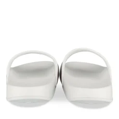 Claquettes BLANC Fille Motif Uni A Enfiler