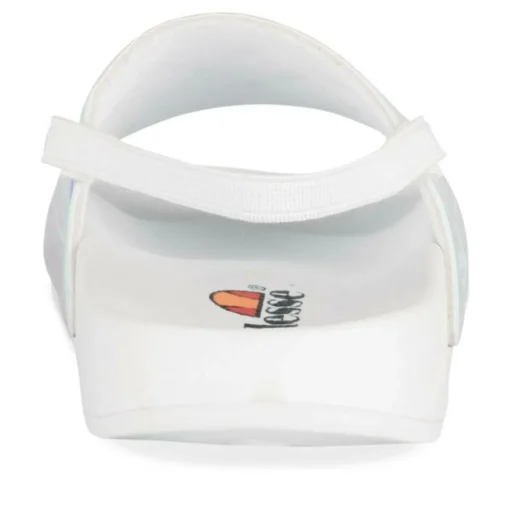 Claquettes BLANC Fille Motif Iridescent Elastique