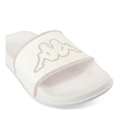 Claquettes BLANC Fille Motif Paillettes A Enfiler