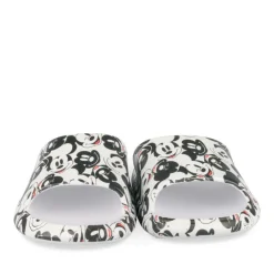 Claquettes BLANC Garçon Motif Uni A Enfiler