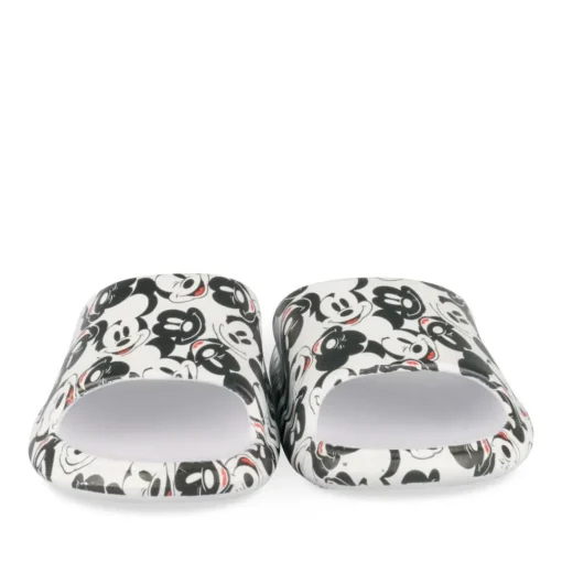Claquettes BLANC Garçon Motif Uni A Enfiler