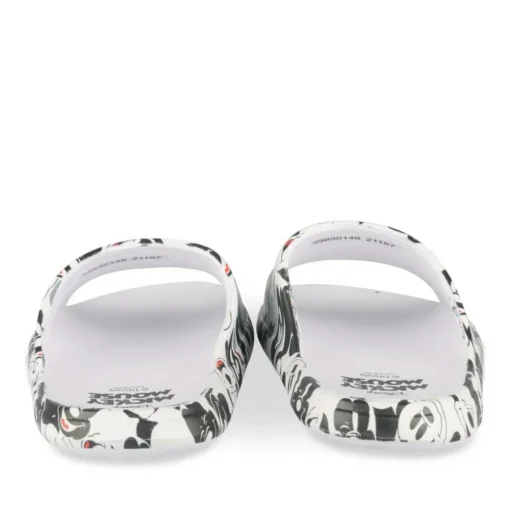 Claquettes BLANC Garçon Motif Uni A Enfiler