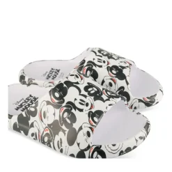 Claquettes BLANC Garçon Motif Uni A Enfiler