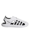 Claquettes BLANC Garçon Scratch