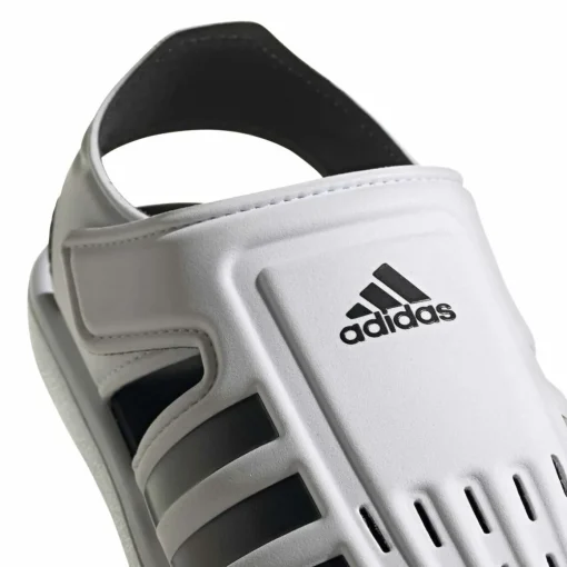 Claquettes BLANC Garçon Scratch