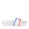 Claquettes BLANC Homme Motif Uni