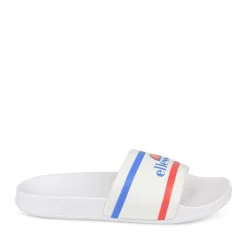 Claquettes BLANC Homme Motif Uni