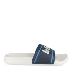Claquettes BLANC Homme Motif Uni A Enfiler