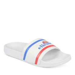 Claquettes BLANC Homme Motif Uni