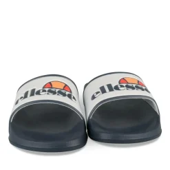 Claquettes BLANC Homme Motif Uni A Enfiler