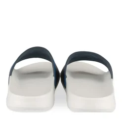 Claquettes BLANC Homme Motif Uni A Enfiler