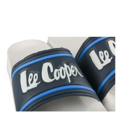 Claquettes BLANC Homme Motif Uni A Enfiler