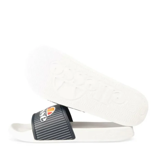 Claquettes BLANC Homme Motif Uni