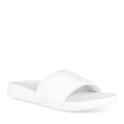 Claquettes BLANC PUMA Popcat 20 Wns P
