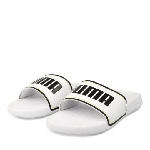 Claquettes BLANC PUMA Popcat