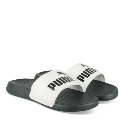 Claquettes BLANC PUMA Popcat 2.0