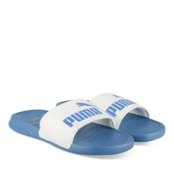 Claquettes BLANC PUMA Popcat 2.0
