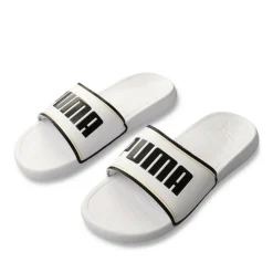 Claquettes BLANC PUMA Popcat