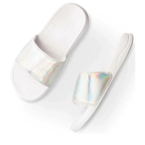 Claquettes BLANC PUMA Popcat 20 Wns