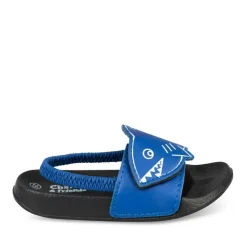 Claquettes BLEU Garçon Motif Uni