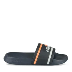 Claquettes BLEU Homme Motif Uni A Enfiler