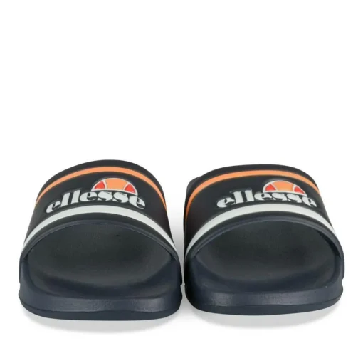 Claquettes BLEU Homme Motif Uni A Enfiler
