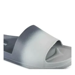 Claquettes BLEU Homme Motif Uni A Enfiler