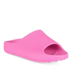 Claquettes FUSCHIA Femme Motif Uni A Enfiler