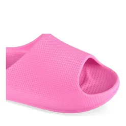 Claquettes FUSCHIA Femme Motif Uni A Enfiler