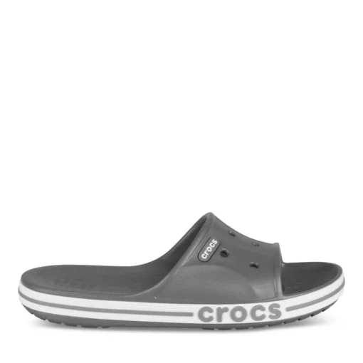 Claquettes GRIS CROCS Bayaband Slide