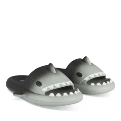 Claquettes GRIS Garçon Motif Uni A Enfiler