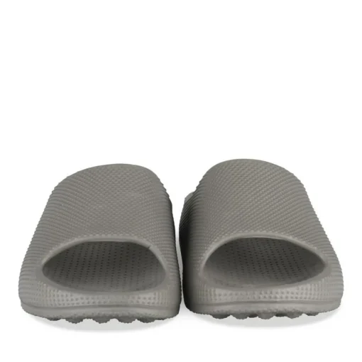 Claquettes GRIS Garçon Motif Uni A Enfiler