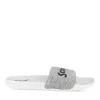 Claquettes GRIS Homme Motif Uni A Enfiler