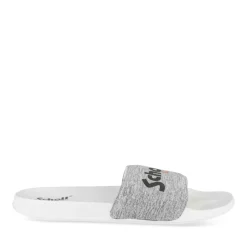 Claquettes GRIS Homme Motif Uni A Enfiler