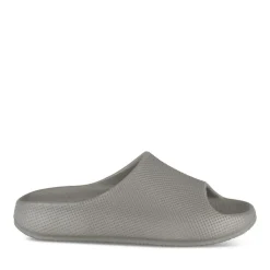 Claquettes GRIS Homme Motif Uni A Enfiler