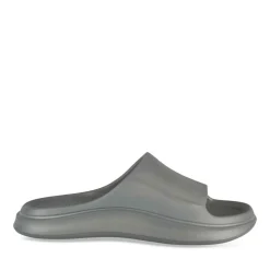 Claquettes GRIS Homme Motif Uni A Enfiler