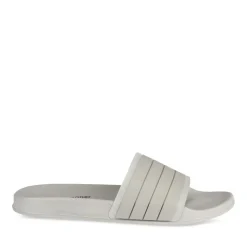 Claquettes GRIS Homme Motif Uni A Enfiler