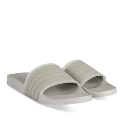 Claquettes GRIS Homme Motif Uni A Enfiler